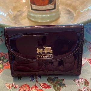 Coach Patent Leather Card Case